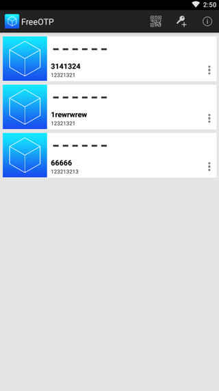 Freeotp׿ͼ2