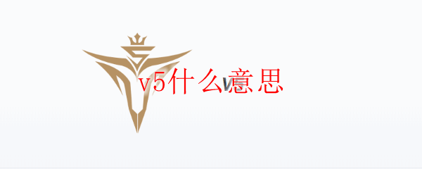 v5ʲô˼