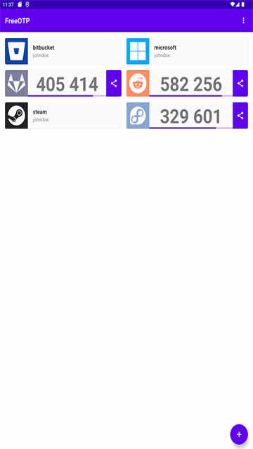 FreeOTP׿ͼ3