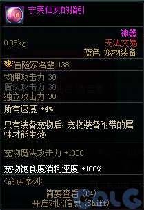 DNF��ܽ��Ů��ָ������ָ��